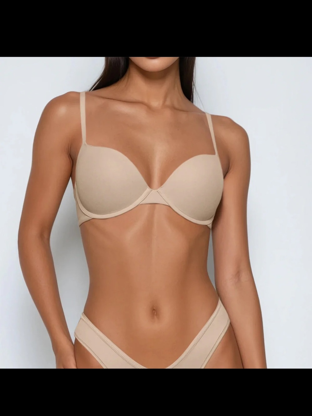 Cherries Smooth Nude T-Shirt Bra 34A/XA